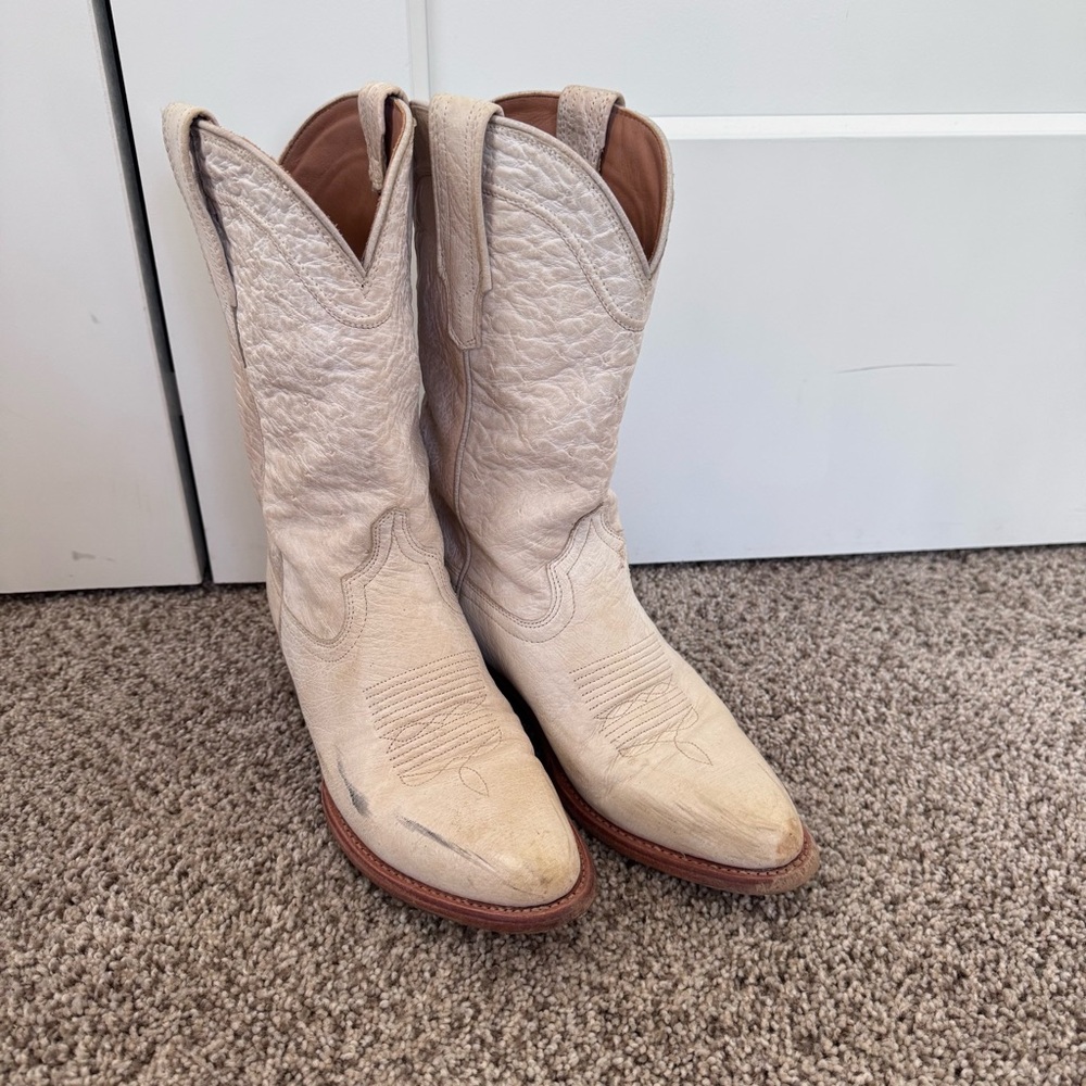 Tecovas Chloe Smooth Ostrich